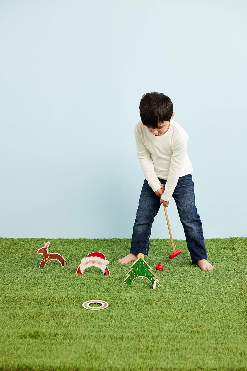 MudPie Kid's Holiday Hole in One Game - Image 3